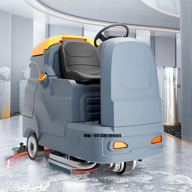Industrial Floor Scrubber - Double Professional Brush Floor Scrubber Strong