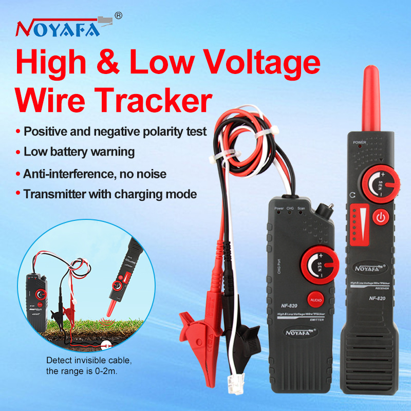 Underground Cable Detector - NF-820 Underground Cable Detector Wire Tracer