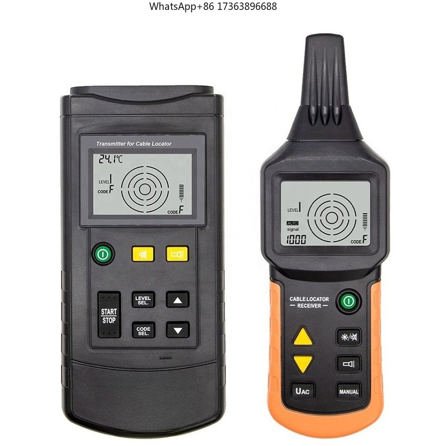 Underground Cable Detector - RuoShui 7501 Cable Locator 12V-400V AC