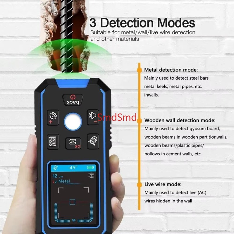 NF-518 Professional Metal Dete - Underground Cable Detector 评论和价格