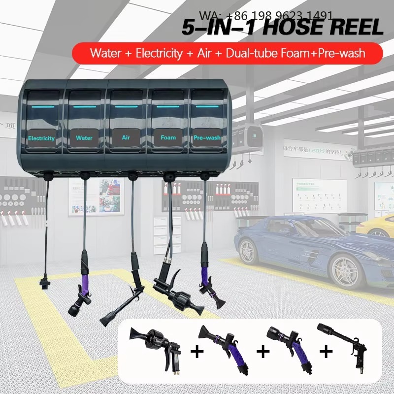 Car Wash Hose Reel Steel Heavy - Heavy Equipment Washing 评论和价格