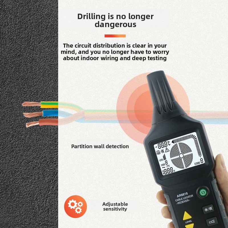 AR6818 cable detector, cable,  - Underground Cable Detector 评论和价格