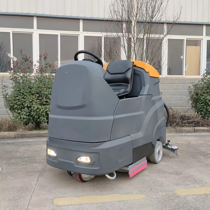 Double Professional Brush Floo - Industrial Floor Scrubber 评论和价格