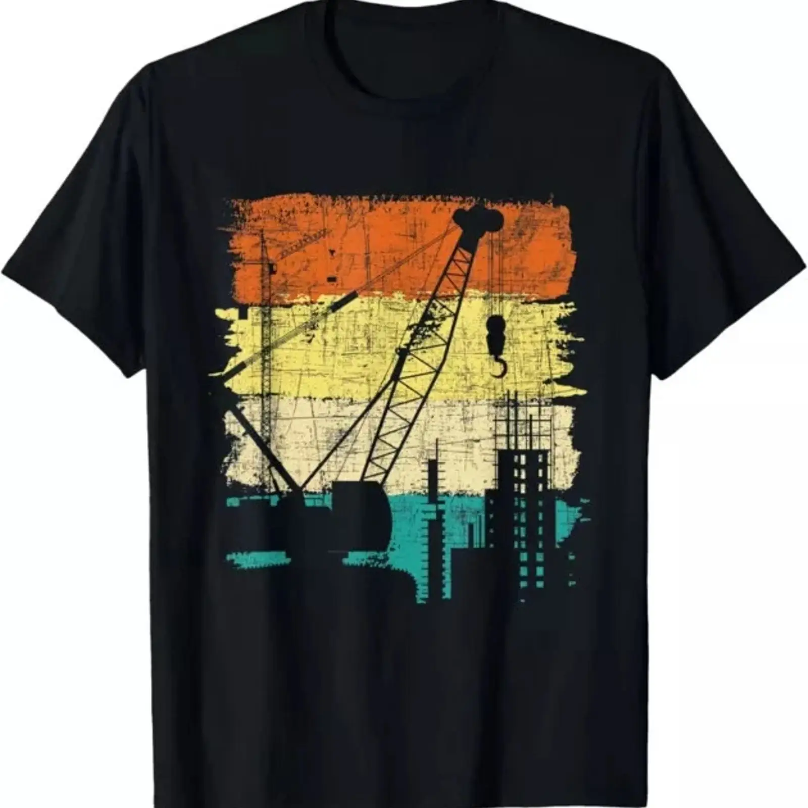 Crane Operator Retro Tower Hea - Heavy Equipment Washing 评论和价格
