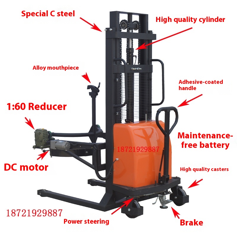 New Factory Electric Drum Lift - Electric Forklift 评论和价格